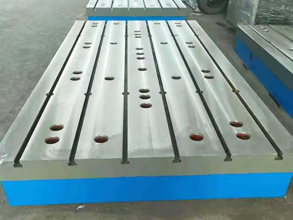 Cast iron scribing platform