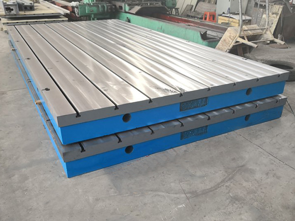 Reasons and detection methods for accuracy errors in cast iron platforms