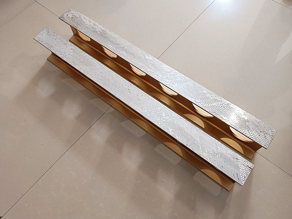 Magnesium-Aluminum Straightedge