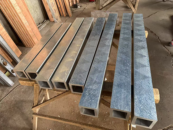 Magnesium aluminum square tube level ruler
