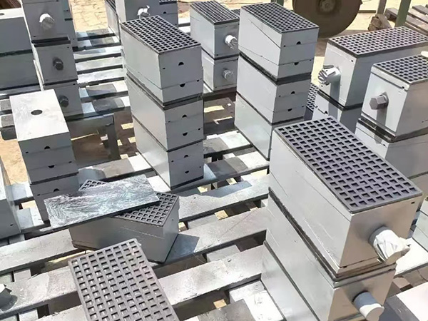 3-layer shock-absorbing pad iron
